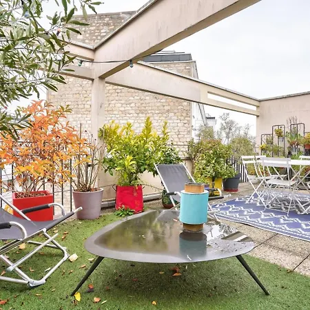 Guestready - Confortable Avec Terrasse Au 18e Apartment *